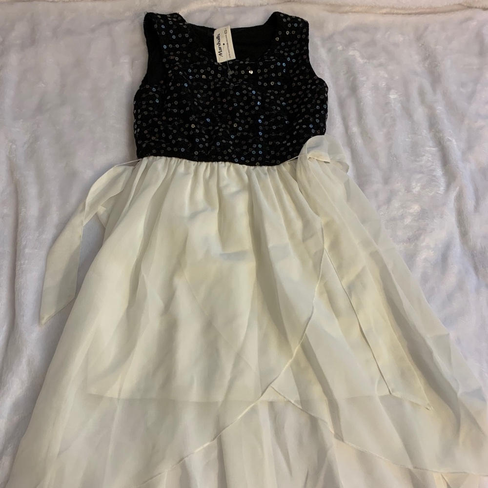 Black and White Zunie Dress
